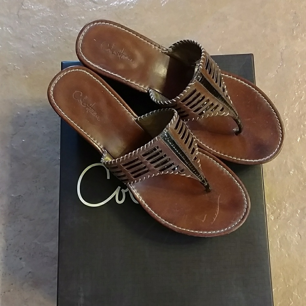 🔥 Closet Clear Out 🔥. Cole Haan Black and Brown Platform Shoes